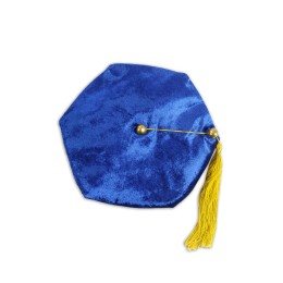 GG012 custom PhD graduated cap hex cap lining velvet hexagonal graduation cap manufacturer GG012 custom PhD graduated cap hex cap lining velvet hexagonal graduation cap manufacturer